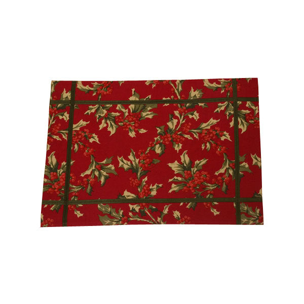 Winter Berry Placemats - Set of 4