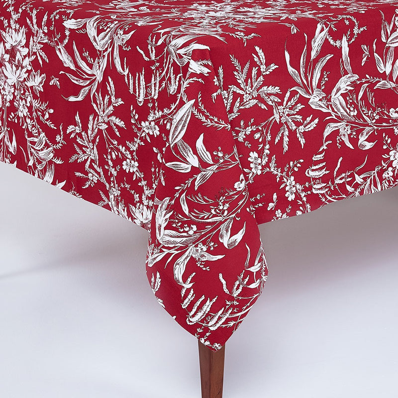 Floral Toile Tablecloth